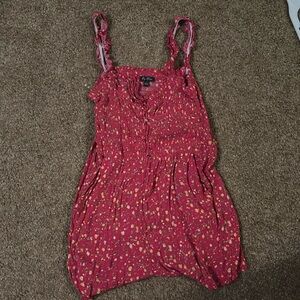 Lily Rose pink romper, women’s size small